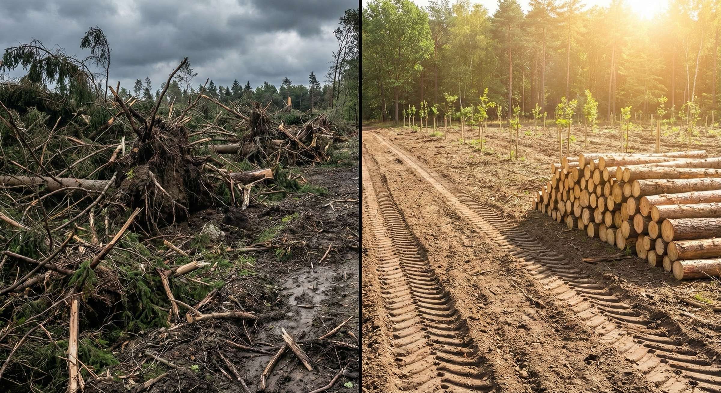 Kartenbasierte Forstlogistik