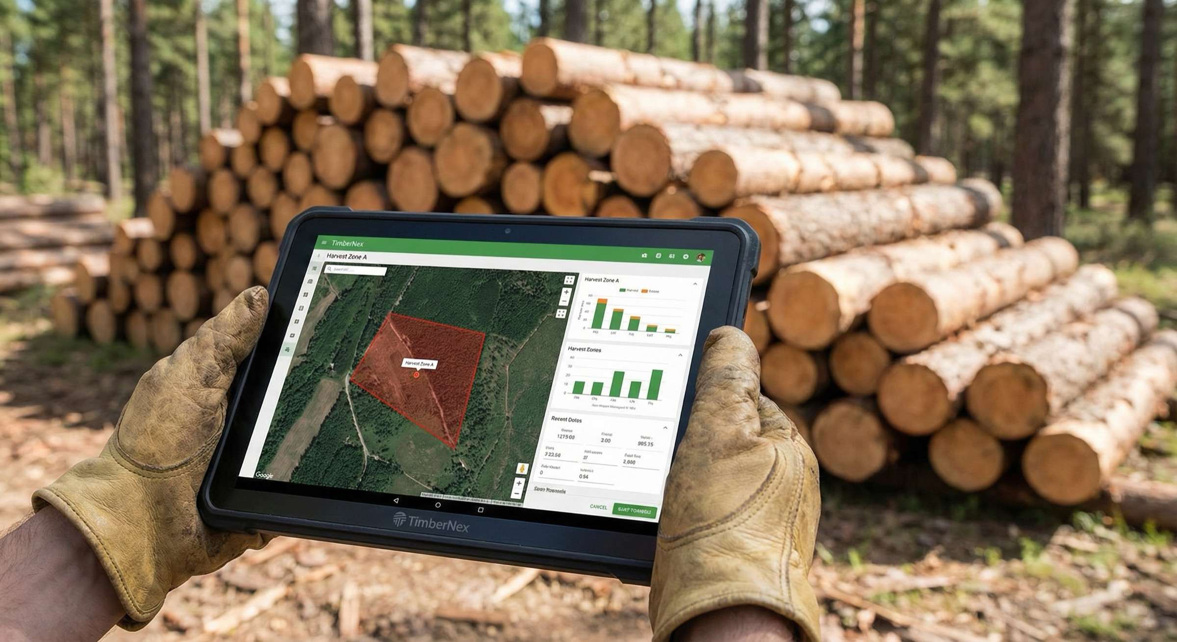 Digitale Auftragsverwaltung im Forstbetrieb